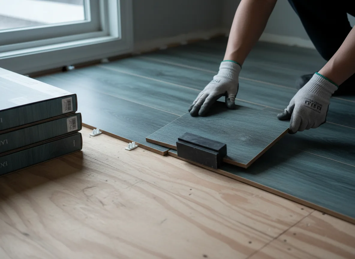 Luxury Vinyl Plank Installation company in Ladora, IA